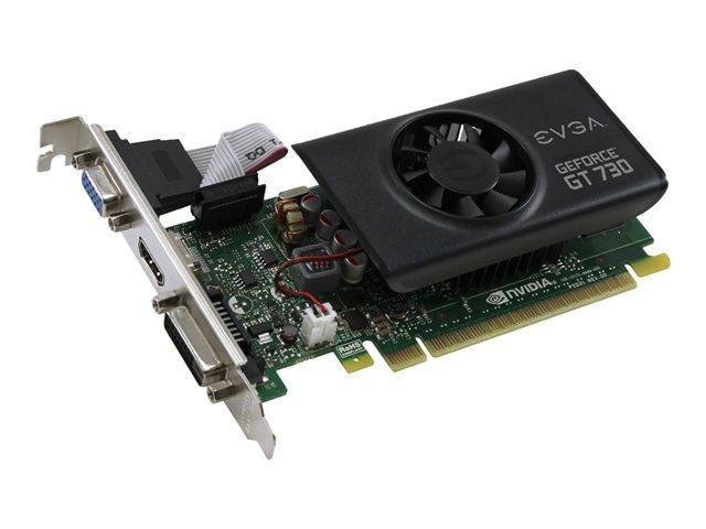 EVGA GeForce GT 730 LP graphics card - GF GT 730 - 1 GB
