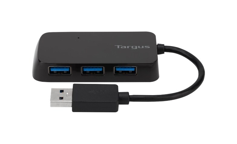 nød Kortfattet endelse Targus USB 3.0 4-Port Hub - hub - 4 ports - ACH124US - -