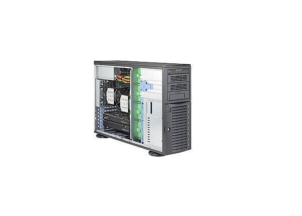 Supermicro SuperWorkstation 7048A-T - tower - no CPU - 0 MB