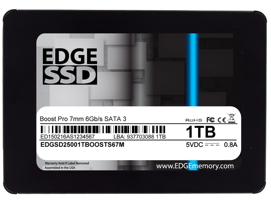 EDGE Boost Pro Slim (7 mm) - solid state drive - 1 TB - SATA 6Gb/s