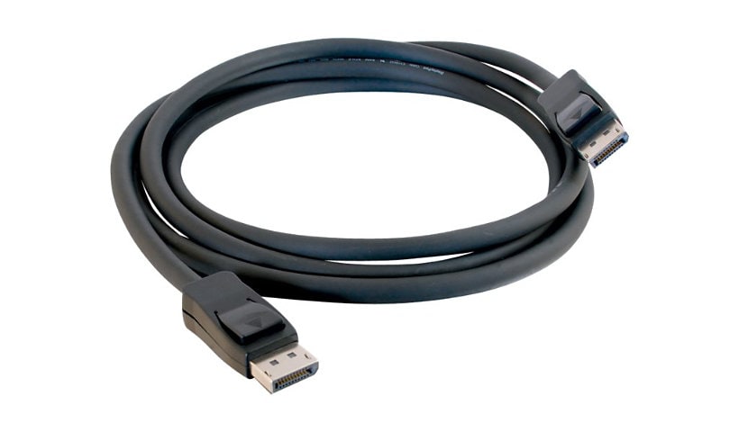 C2G 6ft 4K DisplayPort Cable with Latches - M/M - DisplayPort cable - 1.83