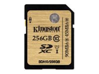 Kingston - flash memory card - 256 GB - SDXC