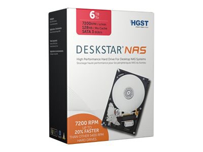 HGST Deskstar NAS 6 TB Internal HDD
