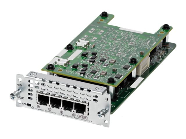 Cisco Fourth-Generation Network Interface Module - voice / fax module