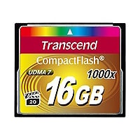 Transcend Ultimate - flash memory card - 16 GB - CompactFlash