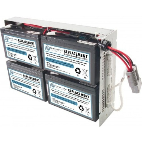 eReplacements Compatible Sealed Lead Acid Battery Replaces APC SLA23, APC R