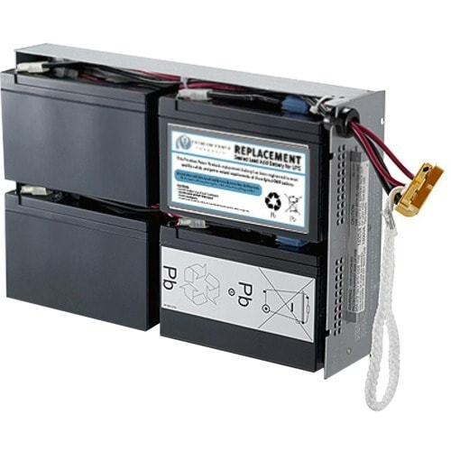 eReplacements Compatible Sealed Lead Acid Battery Replaces APC SLA24, APC RBC24, for use in APC Smart-UPS SUA1500RM2U,