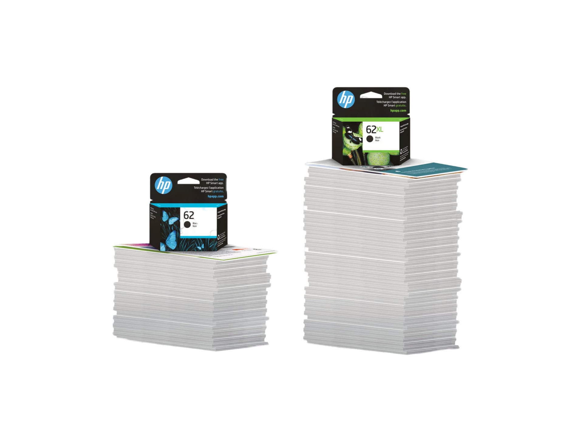 Thumbnail 2 of 21 for HP 62 Original Ink Cartridge - Single Pack