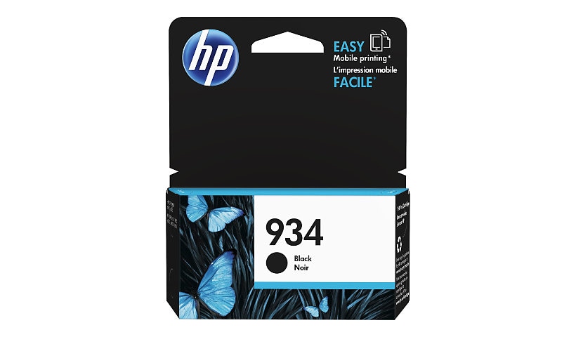 HP 934 - pigmented black - original - ink cartridge