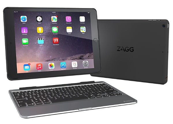 Zagg Slim Book Keyboard & Folio Case for iPad Air