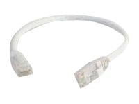 C2G 6in Cat6 Snagless Unshielded (UTP) Ethernet Network Patch Cable - White - cordon de raccordement - 15.2 cm - blanc