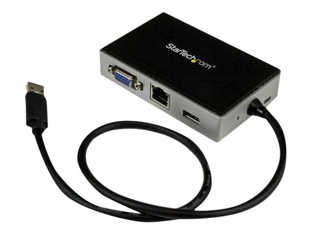 StarTech.com Travel Docking Station for Laptops - VGA - USB 3.0 
