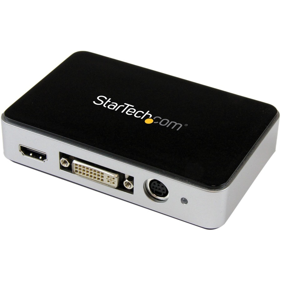 StarTech.com USB 3.0 Video Capture Device - HDMI / DVI / VGA - 1080p 60fps  - USB3HDCAP - Streaming Devices 