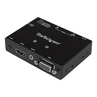 StarTech.com 2x1 VGA + HDMI to VGA Converter Switch w/ Priority Switching -