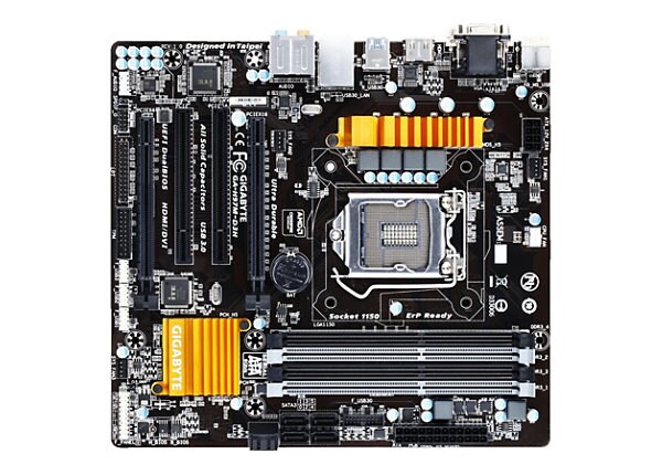 Gigabyte GA-H97M-D3H - 1.0 - motherboard - micro ATX - LGA1150 Socket - H97