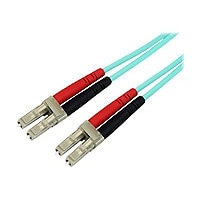 StarTech.com 2m (6ft) OM3 Multimode Fiber Cable, LOMMF Fiber Patch Cord