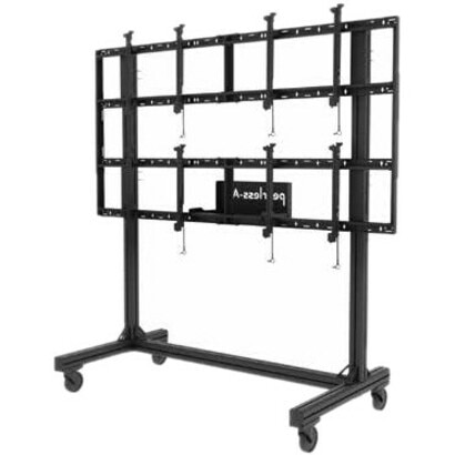 Peerless-AV® SmartMount® Portable Video Wall Cart 2x2 Configuration for 46" to 60" Displays