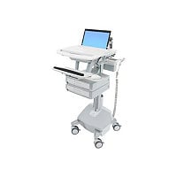 Ergotron StyleView cart - open architecture - for notebook / keyboard / mou