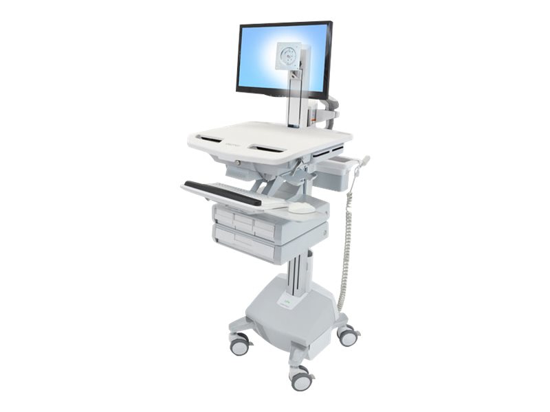 Ergotron StyleView cart - for LCD display / keyboard / mouse / CPU / notebo