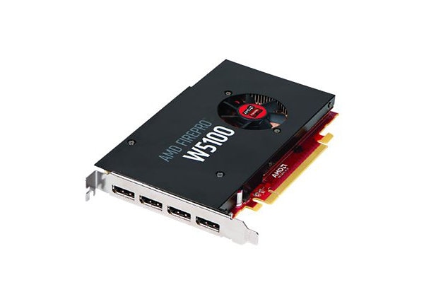 AMD FirePro W5100 graphics card - FirePro W5100 - 4 GB
