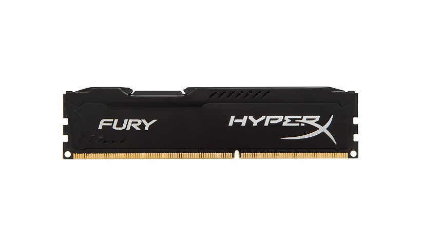 HyperX FURY - DDR3 - kit - 8 Go: 2 x 4 GB - DIMM 240-pin - 1600 MHz / PC3-1