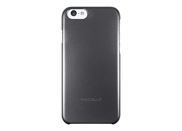 MACALLY SPACE GRAY SNAP-ON CASE IP6