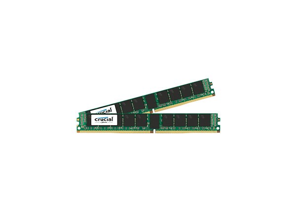 Crucial - DDR4 - 16 GB : 2 x 8 GB - DIMM 288-pin