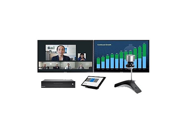 Polycom CX8000 for Microsoft Lync - video conferencing kit - with CX5100 Unified Conference Station