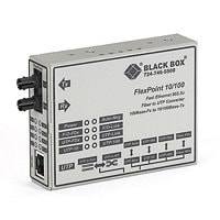 Black Box FlexPoint Modular Media Converter - fiber media converter - 10Mb