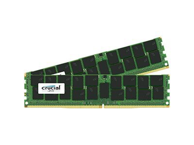Crucial - DDR4 - 32 GB: 2 x 16 GB - DIMM 288-pin