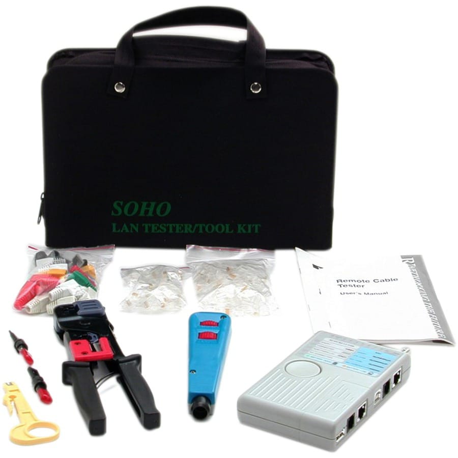StarTech.com Professional RJ45 Network Installer Tool Kit with Carrying Cas