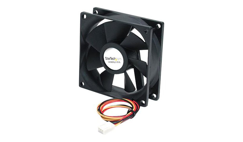 StarTech.com 80x25mm Ball Bearing Quiet Computer Case Fan w/ TX3 Connector