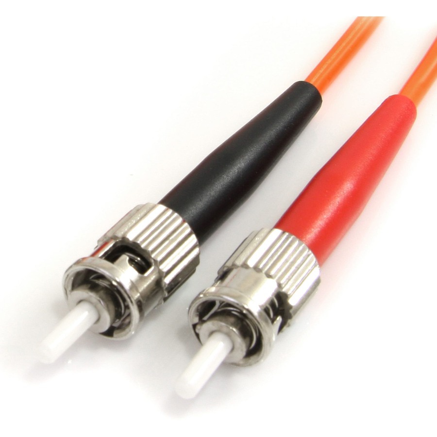 Thumbnail 3 of 3 for StarTech.com 1m Fiber Optic Cable - Multimode Duplex 62.5/125 - LSZH - ST/ST - OM1 - ST to ST Fiber Patch Cable