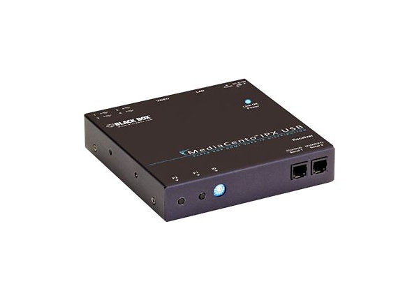 Black Box MediaCento USB Receiver - video/audio/USB extender