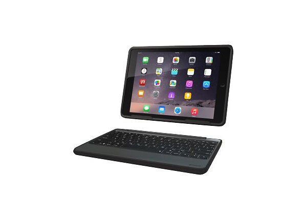 Zagg Rugged Book - Keyboard Folio for iPad Air 2