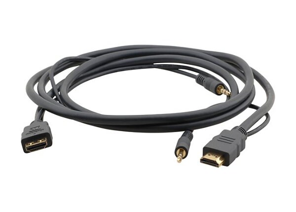 Kramer C-MHMA/MHMA Series C-MHMA/MHMA-6 - HDMI with Ethernet cable - HDMI / audio - 6 ft
