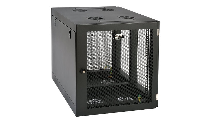 Tripp Lite 12U Wall Mount Rack Enclosure Server Cabinet Side Mount Wallmount - rack - 12U