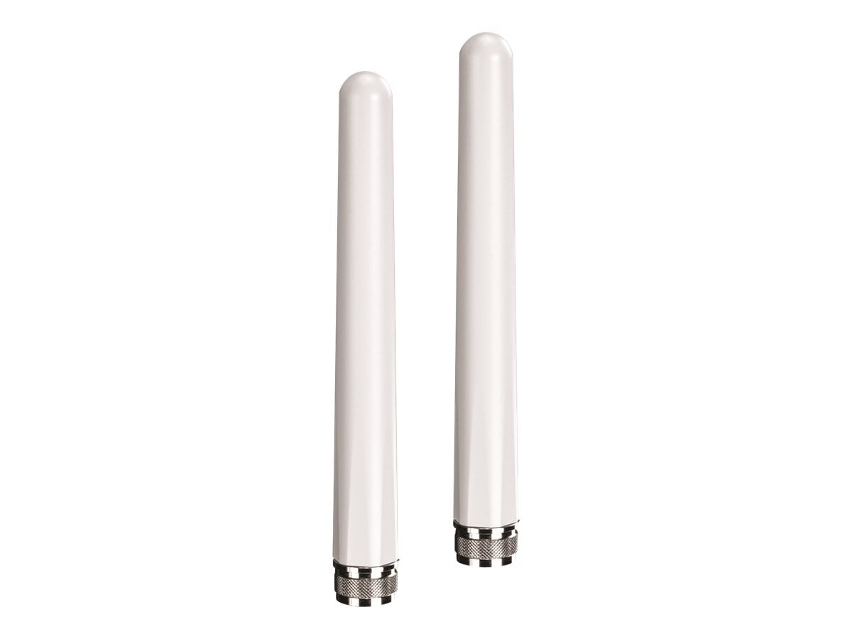 TRENDnet 5/7 dBi Outdoor Dual Band Omni Antenna Kit, N-Type Male Connectors, Supports 2.4 And 5 GHz, Omni-Directional
