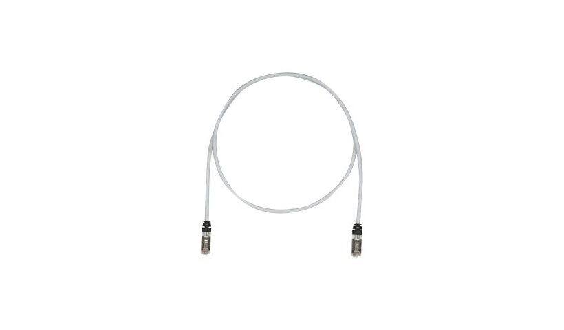 Panduit TX6A 10Gig patch cable - 98 ft - international gray