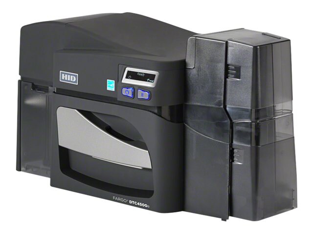 Fargo DTC 4500e - plastic card printer - color - dye sublimation/thermal re
