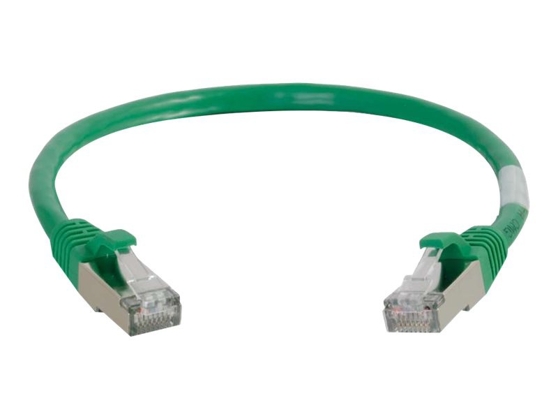 C2G 15ft Cat6 Ethernet Cable - Snagless Shielded (STP) - Green - patch cabl