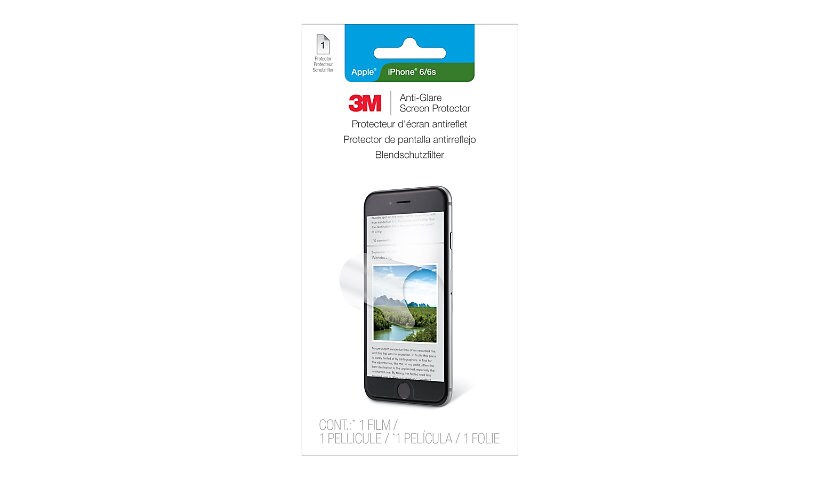 3M Anti-Glare Screen Protector for Apple iPhone 6/6S - screen protector for