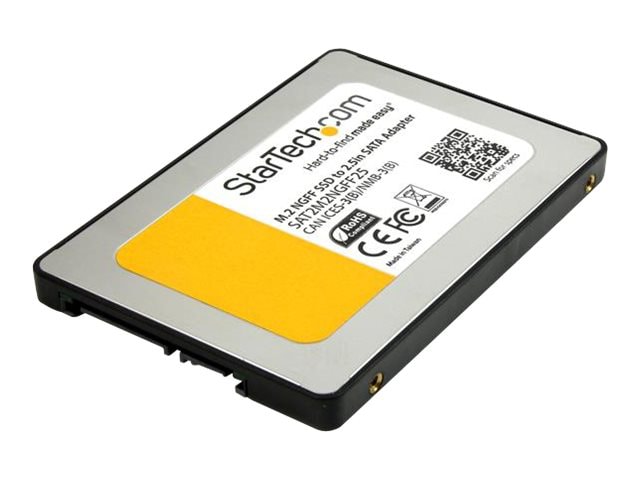 StarTech.com M.2 NGFF to 2.5in SATA III SSD Adapter w/ Protective Housing