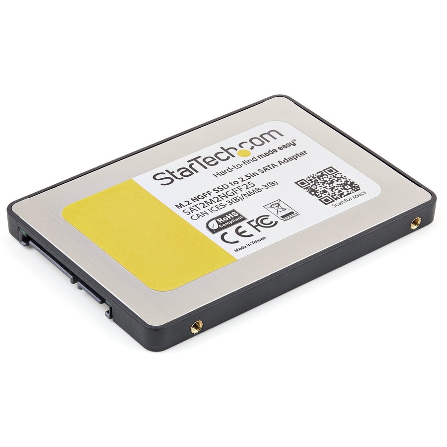 M.2 SSD to 2.5in SATA III Adapter - M.2 Solid State Drive Converter with  Protective Housing