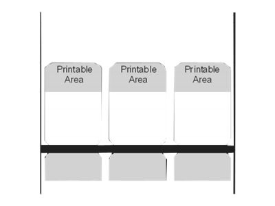 Zebra 8000T - labels - 7500 label(s) -