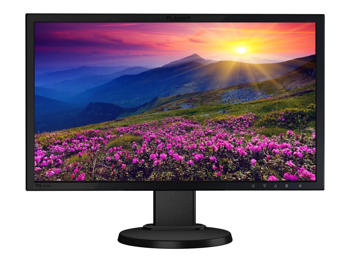 Planar PXL2471MW - LED monitor - Full HD (1080p) - 24" - with 3-Years Warranty Planar Customer First