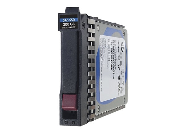 HPE Mainstream Endurance Enterprise Mainstream - solid state drive - 200 GB - SAS 12Gb/s
