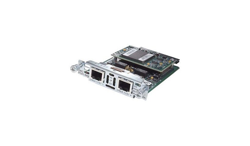 Cisco 2-Port T1/E1 Protection Switching RAN VOICE/WAN Interface Card - expa