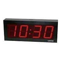 Valcom VIP-D440A - clock - rectangular - electronic - wall mountable - 17.01 in x 6.73 in