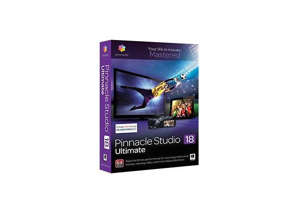 Pinnacle Studio Ultimate ( v. 18 ) - box pack